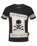 philipp plein tee shirt king 1978-2019 noir perles